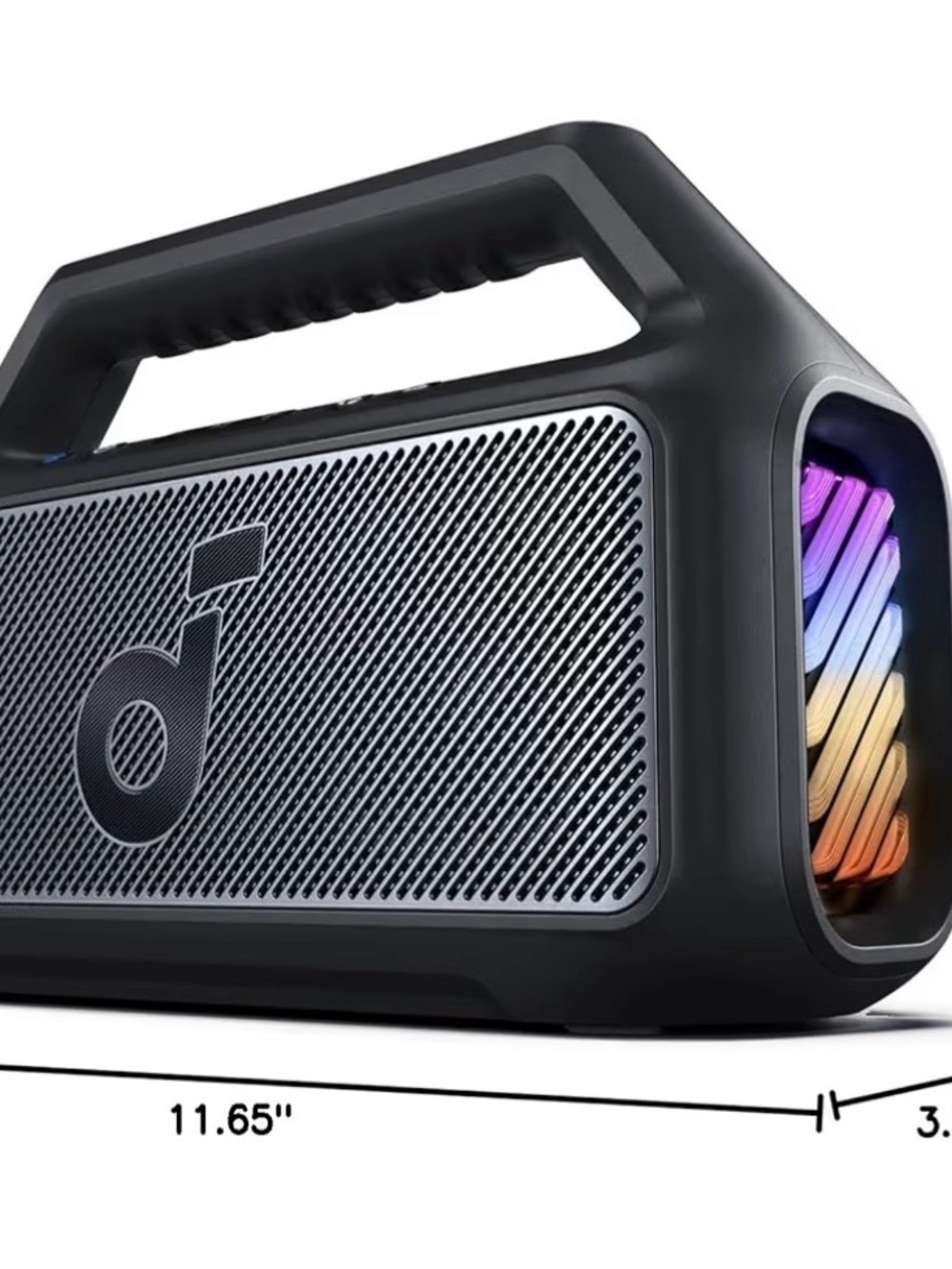 Soundcore Boom 2 , Outdoor Speaker, 80W, Subwoofer, BassUp 2.0, 24H Playtime